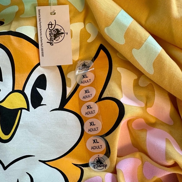 Men’s Disney Hollywood Studios Orange Bird Yellow T-Shirt - Size XL - NWT - Picture 5 of 5